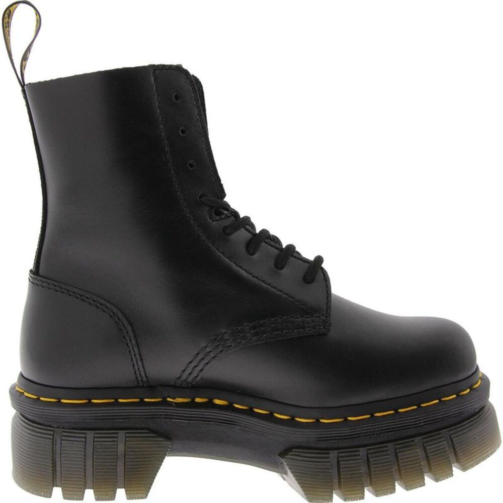 Dr. Martens Womens Audrick 8-Eye Boot Black Casual Combat & Lace-Up Boots NWT - Picture 3 of 3